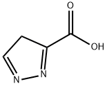 4H-吡唑-3-羧酸 结构式