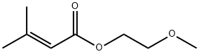 2-methoxyethyl 3-methyl-2-butenoate 结构式