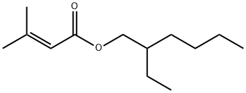 2-ethylhexyl 3-methyl-2-butenoate 结构式