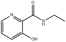 N-ethyl-3-hydroxypyridine-2-carboxamide 结构式