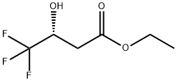 (R)-(+)-4,4,4-三氟-3-羟基丁酸乙酯 结构式