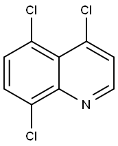 4,5,8-三氯喹啉 结构式