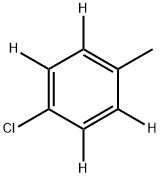 4-氯代甲苯-2,3,5,6-d4 结构式