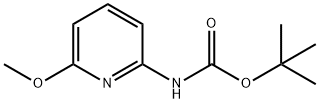 (6-甲氧基-吡啶-2-基)-氨基甲酸叔丁酯 结构式