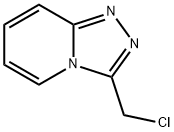 3-(氯甲基)-[1,2,4]三唑并[4,3-A]吡啶 结构式
