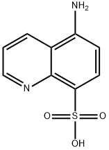 8-Quinolinesulfonic  acid,  5-amino- 结构式