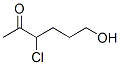2-Hexanone,  3-chloro-6-hydroxy- 结构式