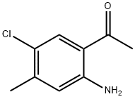Ethanone,1-(2-amino-5-chloro-4-methylphenyl)- 结构式