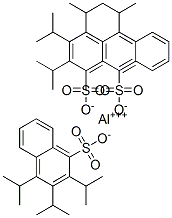 aluminium tris[tris(1-methylethyl)naphthalenesulphonate] 结构式