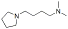 N,N-dimethylpyrrolidine-1-butylamine 结构式