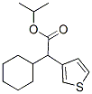 isopropyl alpha-cyclohexylthiophen-3-acetate 结构式