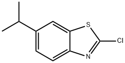 2-氯-6-异丙基苯并噻唑 结构式