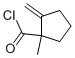 Cyclopentanecarbonyl chloride, 1-methyl-2-methylene- (9CI) 结构式