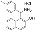 1-(AMINO-P-TOLYL-METHYL)-NAPHTHALEN-2-OL HYDROCHLORIDE 结构式