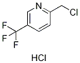 2-(氯甲基)-5-(三氟甲基)吡啶盐酸盐 结构式