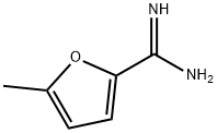 5-甲基呋喃-2-甲酰亚胺酰胺盐酸盐 结构式