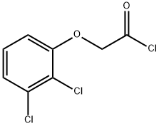 2-(2,3-二氯苯氧基)乙酰氯化物 结构式