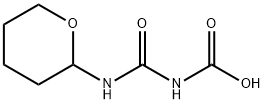 Allophanic  acid,  4-(tetrahydropyran-2-yl)-  (7CI) 结构式