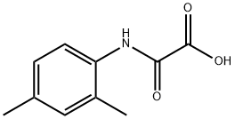 2-[(2,4-二甲基苯基)氨基]-2-氧代-乙酸 结构式