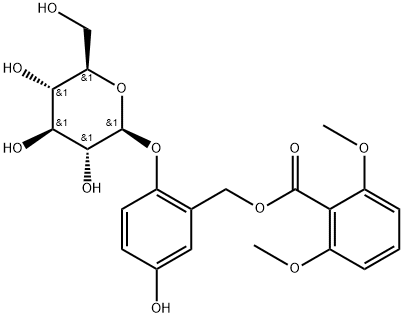 仙茅苷 结构式