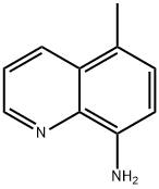 5-甲基-8-喹啉胺 结构式