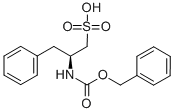 S-2-CBZ基-3-苯基丙磺酸 结构式