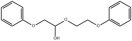 2-phenoxy-1-(2-phenoxyethoxy)ethanol 结构式