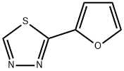 1,3,4-Thiadiazole,  2-(2-furyl)-  (7CI) 结构式