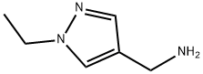 4-(氨基甲基)-1-乙基吡唑 结构式