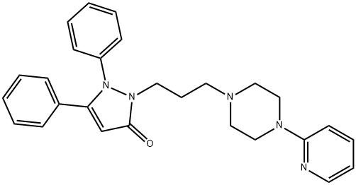 瑞那司特 结构式