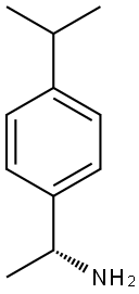 (AR)-A-甲基-4-(1-甲基乙基)-苯甲胺 结构式