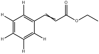 肉桂酸乙酯-D5 结构式