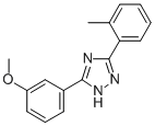 5-(3-Methoxyphenyl)-3-(m-tolyl)-1H-1,2,4-triazole 结构式