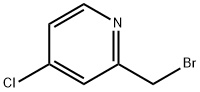2-(溴甲基)-4-氯吡啶 结构式