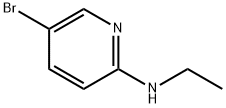 5-溴-N-乙基吡啶-2-胺 结构式