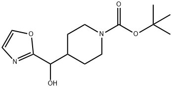 1-Boc-4-(hydroxyoxazol-2-yl-Methyl)piperidine 结构式