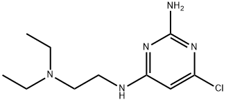6-chloro-N4-(2-diethylamino-ethyl)-pyrimidine-2,4-diyldiamine 结构式