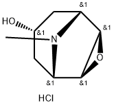 盐酸东莨菪醇 结构式