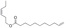 (Z)-hex-3-enyl undec-10-enoate  结构式