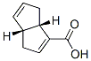 1-Pentalenecarboxylicacid,3,3a,6,6a-tetrahydro-,(3aR-cis)-(9CI) 结构式