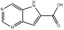 potassium 5H-pyrrolo[3,2-d]pyrimidine-6-carboxylate 结构式