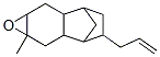 4-allyldecahydro-1a-methyl-3,6-methanonaphth[2,3-b]oxirene 结构式