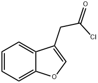 苯并[B]呋喃-3-乙酰氯 结构式