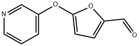 5-(吡啶-3-甲氧基)呋喃-2-甲醛 结构式