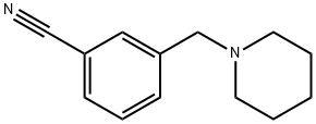 3-(piperidin-1-ylmethyl)benzonitrile 结构式