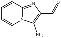 Imidazo[1,2-a]pyridine-2-carboxaldehyde,  3-amino- 结构式
