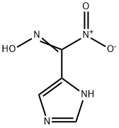 1H-Imidazole-4-carboxaldehyde,  -alpha--nitro-,  oxime  (9CI) 结构式