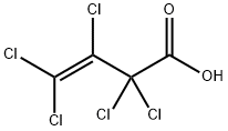 2,2,3,4,4-pentachloro-3-butenoic acid 结构式