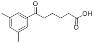 6-(3,5-DIMETHYLPHENYL)-6-OXOHEXANOIC ACID 结构式
