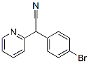 alpha-(4-bromophenyl)pyridine-2-acetonitrile 结构式